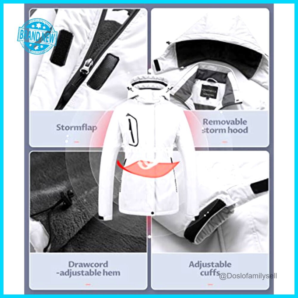 Waterproof Windproof Ski Snowboarding Jacket Wint… - image 5